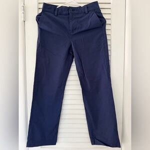 Vineyard Vines Performance Chinos Navy Blue Boys Size 12 Adjustable